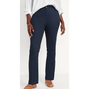 Old Navy High Rise Flare Pants Navy